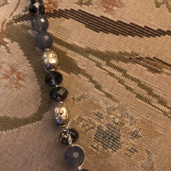 🎄Unique K Sterling Silver Religious Coexist Charm Necklace-598 $70or$65 w/offer - Picture 9 of 11